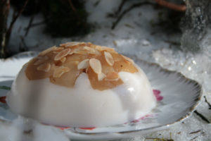 « Blanc-manger » pomme charnues et amande douce