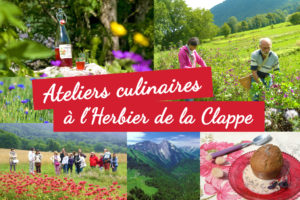 Ateliers culinaires à l’Herbier de la Clappe