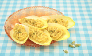 Tartinade de lentilles corail au maquereau fumé