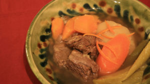 Pot-au-feu aux épices et zestes d’orange