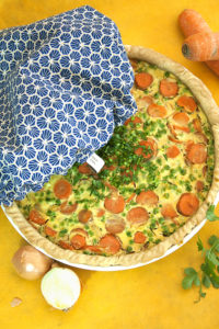 Tarte des lapins aux p’tits pois carottes !