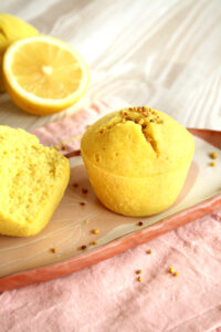 Muffins mousseux vapeur au citron