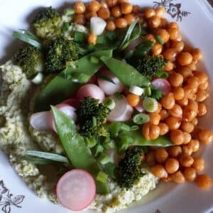 Purée de brocolis au beurre